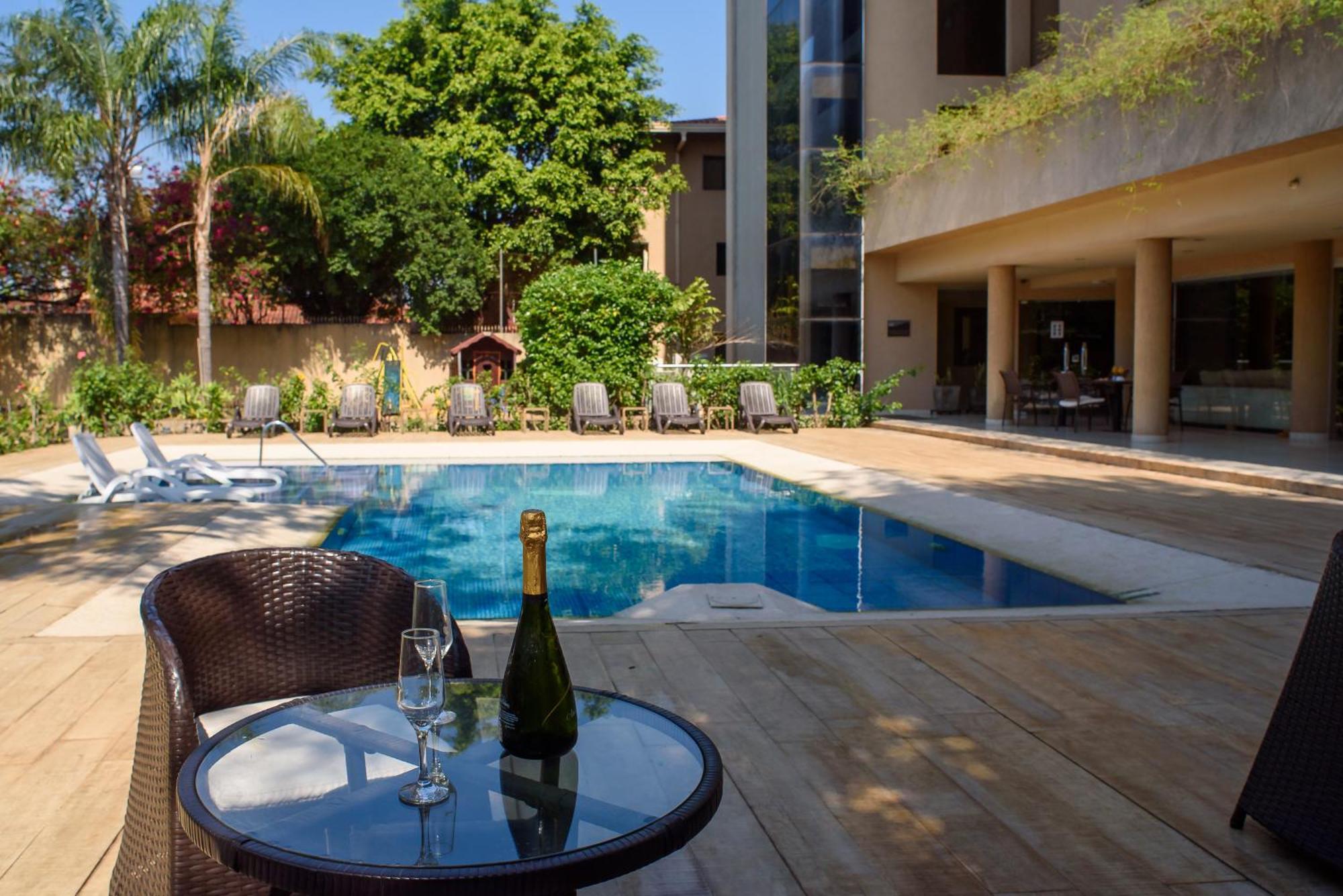 Andares Del Agua Aparthotel Asuncion Kültér fotó